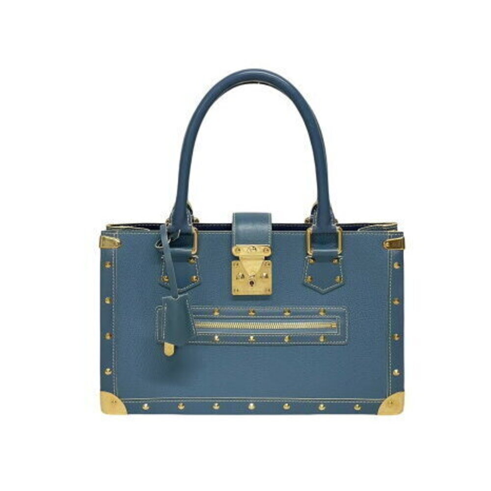 Louis Vuitton Suhali Faburo tote bag handbag blue